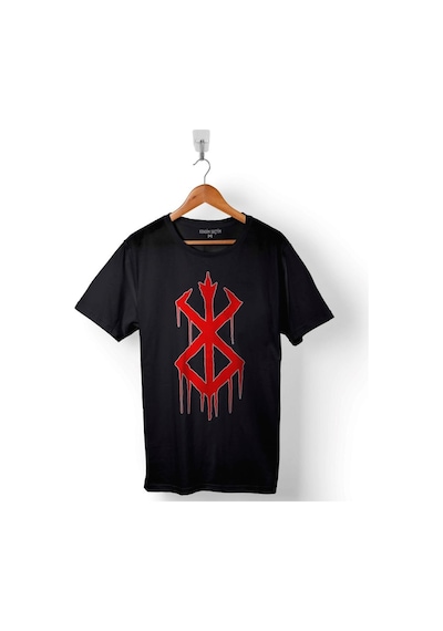 Brand Of Sacrifice Mark Penman Berserk Baskılı Tişört Unisex T-shirt 001