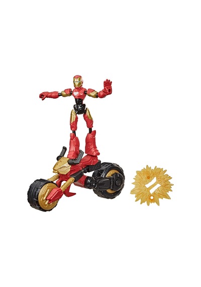Avengers Bend & Flex Iron Man ve Motosikleti