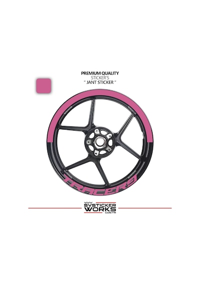 Yamaha Tracer 9 Jant Şeridi Yarım Jant Kaplama & Tracer 9 Yazı Sticker Seti 41371502