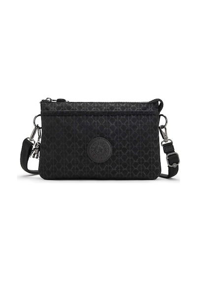 Kipling Kıplıng Riri Küçük Boy Omuz Çantası Siyah Sıgnature Emb Siyah