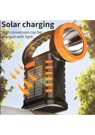 Wıson Ws-4343 Çok Fonksiyonlu Solar Şarjlı Powerbanklı Kamp Lambası Diğer