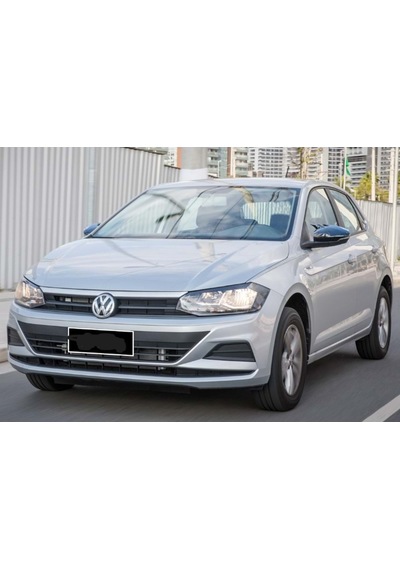 Volkswagen Polo Mk6 Batman Yarasa Ayna Kapağı Piano Black / 2018-2021