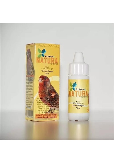 Aniper Natura Kafes Kuşları için İz Element Vitamini 30 ML
