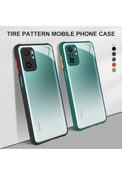 Xiaomi Redmi Note 10 Pro Kilif Lens Korumali Arkasi Seffaf Kapak 473452058