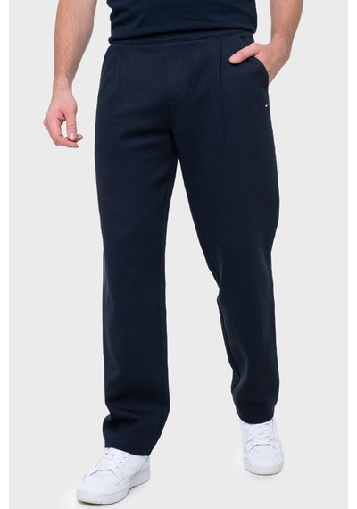 Tommy Hilfiger Pamuklu Regular Fit Düz Paça Jogger Pantolon Erkek Pantolon Mw0mw41763 Dw5 Lacivert