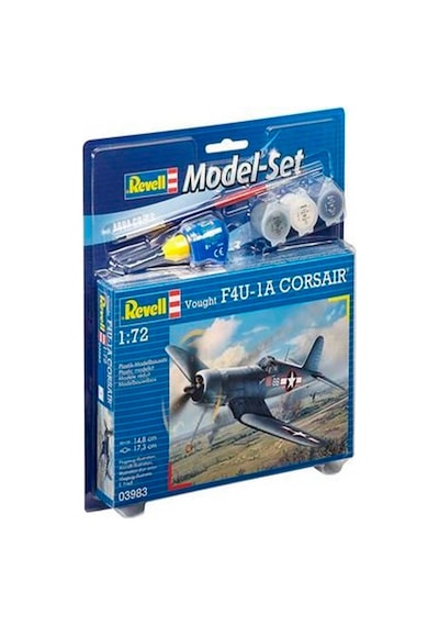 Revell 1 72 Vought F4u-1a Corsair Model Seti 63983