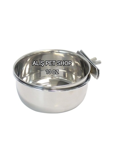 Chicos Cchcp10 Kanca Askılı 10 Oz Metal Yem Kabı Ø 9,5