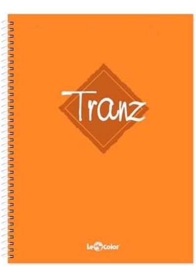 A4 Defter Kareli Turuncu Tranz 200 Sayfa 103 Ivory