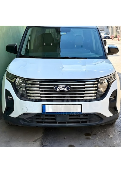 Ford Tourneo Courier Krom Far Kaşı 2 Prç. 2024 Üzeri Paslanmaz Çelik