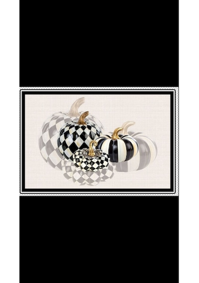 Balkabağı Desenli Runner Takımı 40 X 140 Renkli