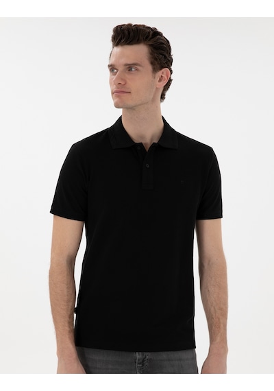 Pierre Cardin Erkek Siyah Tişört Basic 50302561-vr046 Siyah