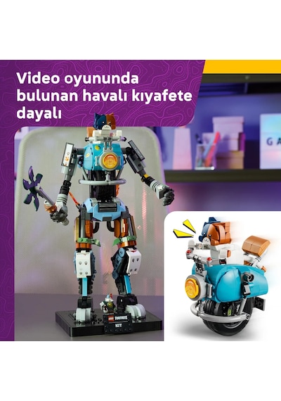 LEGO® Fortnite® PİSİKOPAT 77081 - 12 Yaş ve Üzeri Çocuklar ve Video Oyuncuları için Figür İçeren Oyuncak Yapım Seti (1230 Parça)