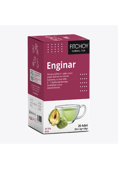 Fitchoy Enginar Çayı 20 Adet