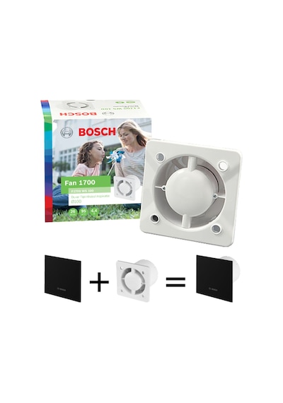 Bosch F1700 WS 100 Sessiz Duvar Tipi Aksiyal Fan