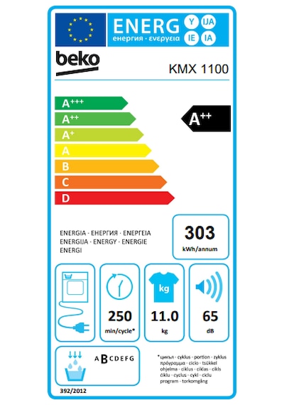 Beko KMX 1100 11 KG Çamaşır Kurutma Makinesi