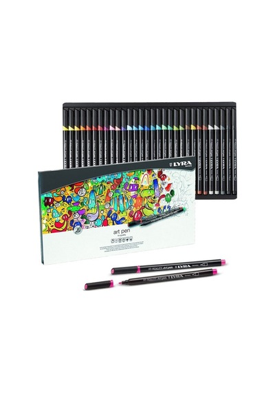 Lyra Hi-Quality Metal Art Pen 30Lu Set