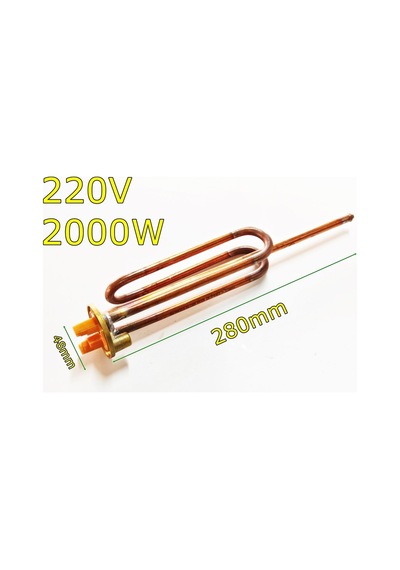 Ariston Uyumlu Termosifon Bakır Isıtıcı Rezistans 2000W - 540879220