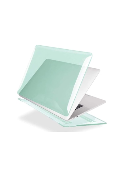 Macbook Air 13 İnç Kılıf A1369 A1466 Uyumlu Şeffaf Kristal Hard Case Sert Koruyucu Kapak İnce Hafif Çizilme Korumalı 2010-2017 Açık Yeşil Belirtilmemiş