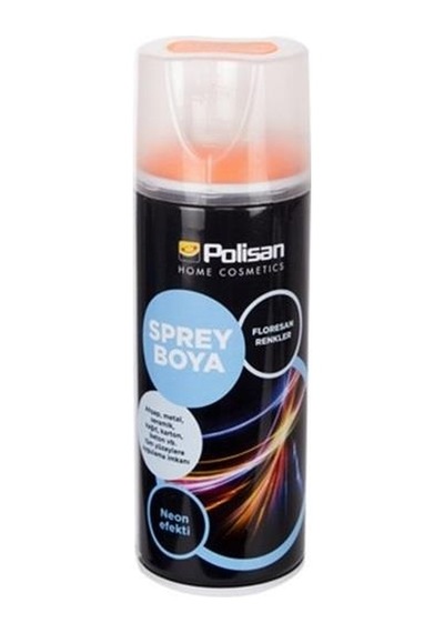Polisan Sprey Boya 400 ML Floresan  Sarı