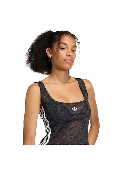 Kd2838-k Adidas Aop Tank Top Kadın T-shirt Siyah Kd2838-k Siyah