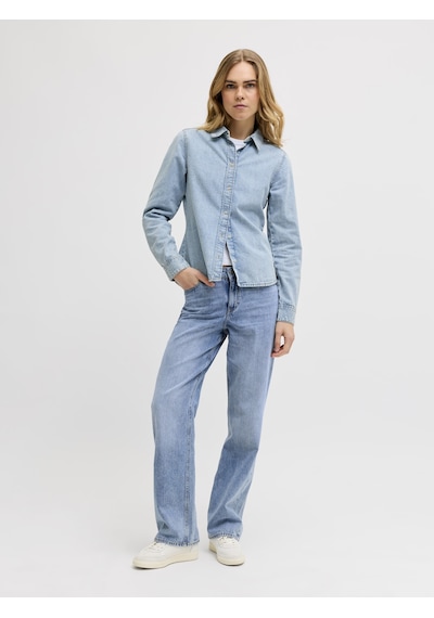 Jack & Jones Kadin Loose Fit Jean - Seville - 12289139 Açık Mavi