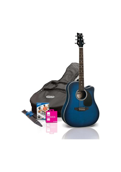 Ashton Spd25Ceq Tbb Elektro Akustik Gitar Seti + Kılıf