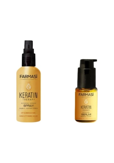 Farmasi Keratin Therapy Onarıcı Ekspres Sprey 115 ML + Onarıcı Serum 30 ML