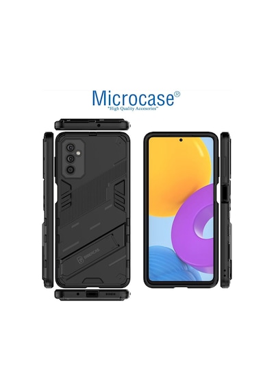 Microcase Samsung Uyumlu Galaxy M52 5G Matrix Serisi Armor Standli Kilif 537775672