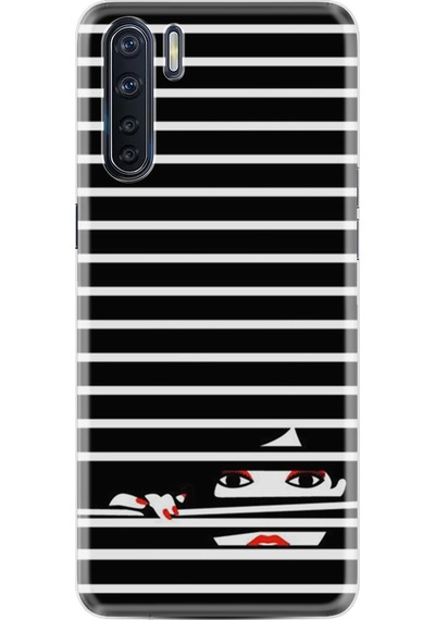 Oppo A91 Kılıf Silikon Light My Fire 1366