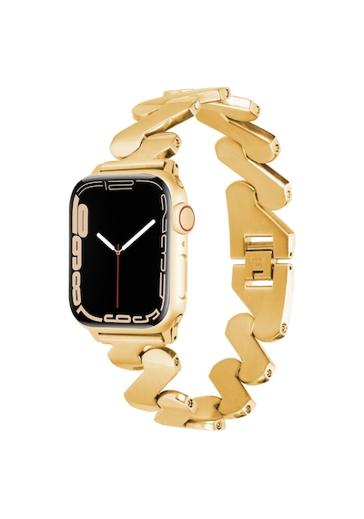 Apple Uyumlu  Watch 7 41 MM Kordon Krd-80 Metal Kordon