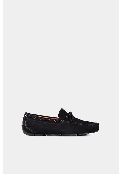 Bisse Erkek Süet Loafer Ayakkabı Sıyah Ay23y23104 D99 Siyah
