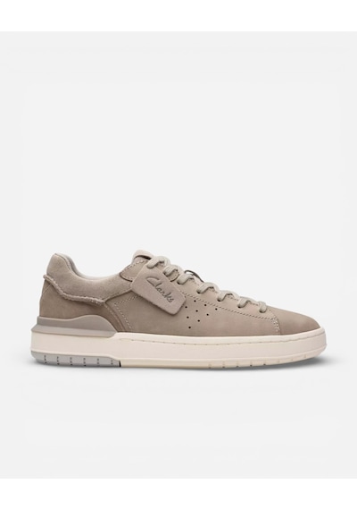 Clarks Courtlite2 Run Grey Nubuck Erkek Gri Spor Ayakkabı 26181294 Gri