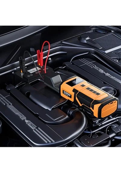 Kablosuz Şarjlı Taşınabilir Araç Akü Start 8000 Mah 14.8v Powerba