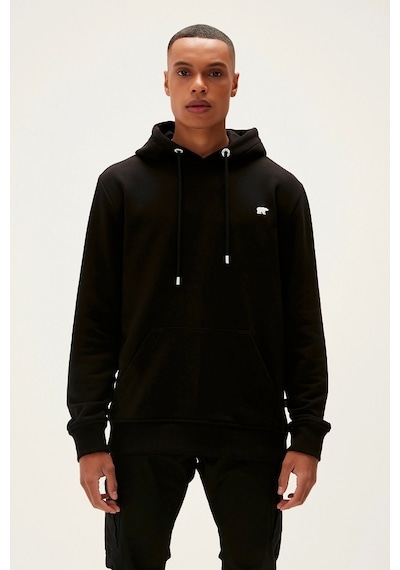 Bad Bear Long Story Erkek Sweatshirt Siyah