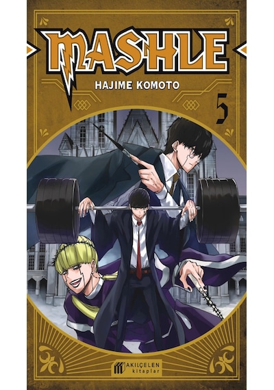 Mashle 1-2-3-4-5 Manga Seti 5 Kitap / Anime-manga Sticker Ve Kartpostal