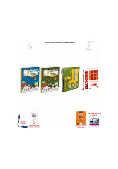 Çanta 8. Sınıf Lgs Tüm Dersler 112 4 Kitap Seti