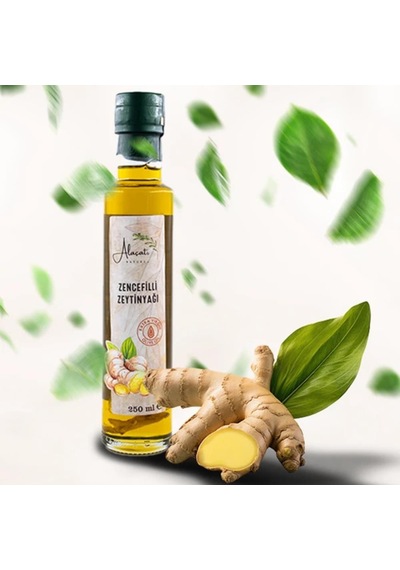 Alaçatı Naturel Zencefilli Zeytinyağı 250 Ml E