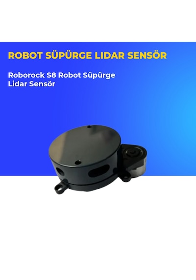 Roborock S8 Robot Süpürge Lidar Sensör