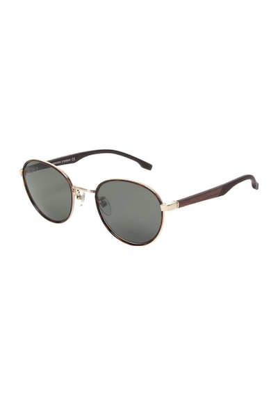 Ferfarini Ff 1398 103p 52 Kadın Oval Gold Metal Güneş Gözlüğü Altın