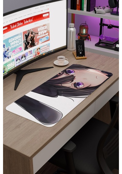 Bunny Girl Senpai Anime V5 - 70x30 Xl Gaming Kauçuk Kaymaz Taban Mouse Pad Fare Altlığı