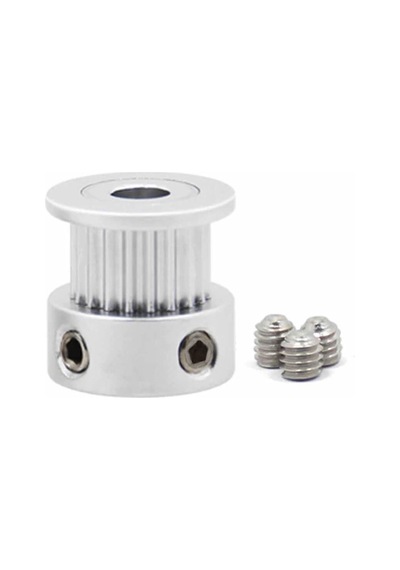 Gt2 16 Diş Alüminyum Kasnak 5mm Delik Çapı 6mm Kayış Zamanlayıcı Doğrusal Haraket Pozisyonlayıcı