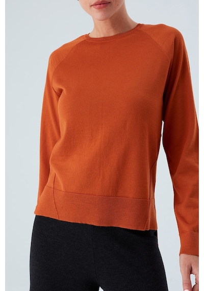 Peraluna Vanessa Pullover Merino Yünlü Yanları Yırtmaçlı Ince Kadın Triko Kazak Turuncu-turuncu Turuncu Peraluna Vanessa Pullover Merino Yünlü Yanları Yırtmaçlı Ince Kadın Triko Kazak Turuncu-turuncu Turuncu