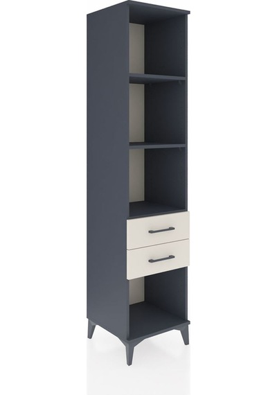 Hyperion Dolap 3 Raflı 2 Çekmeceli 44x44x195 Antrasit-aytaşı Antrasit Hyperion Dolap 3 Raflı 2 Çekmeceli 44x44x195 Antrasit-aytaşı Antrasit