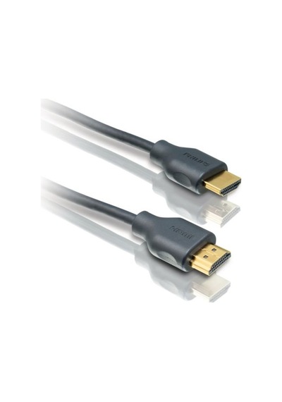 Philips Swv5401h/10 4k Destekli Ethernet Hdmı Kablo, Siyah