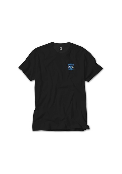 New Orelans Blue  Siyah Tişört Siyah
