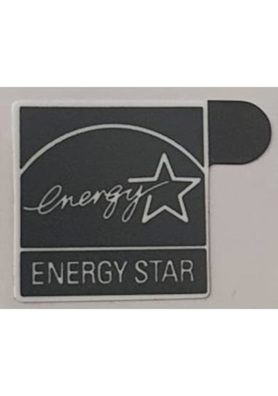 OEM Energy Star Black Sticker Etiket D30