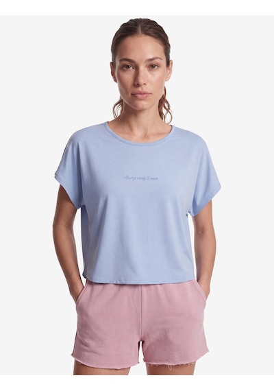 Koton Rahat Kalıp Modal Kumaş Kısa Kollu Bisiklet Yaka Baskılı Crop Spor Tişört Lila 7wak10182nk Koton Rahat Kalıp Modal Kumaş Kısa Kollu Bisiklet Yaka Baskılı Crop Spor Tişört Lila 7wak10182nk