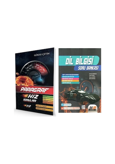 Hız Ve Renk Tyt Ayt Paragraf Ve Dil Bilgisi Soru Bankası Seti 2 Kitap