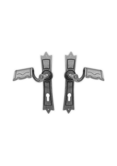 Ferforje Kapı Kolu / Metal Kapı Kolu Seti