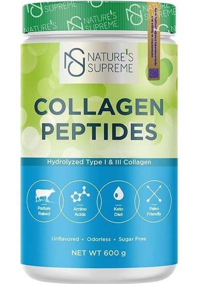 Natures Supreme Collagen Peptides Powder 600 Gr Aromasız